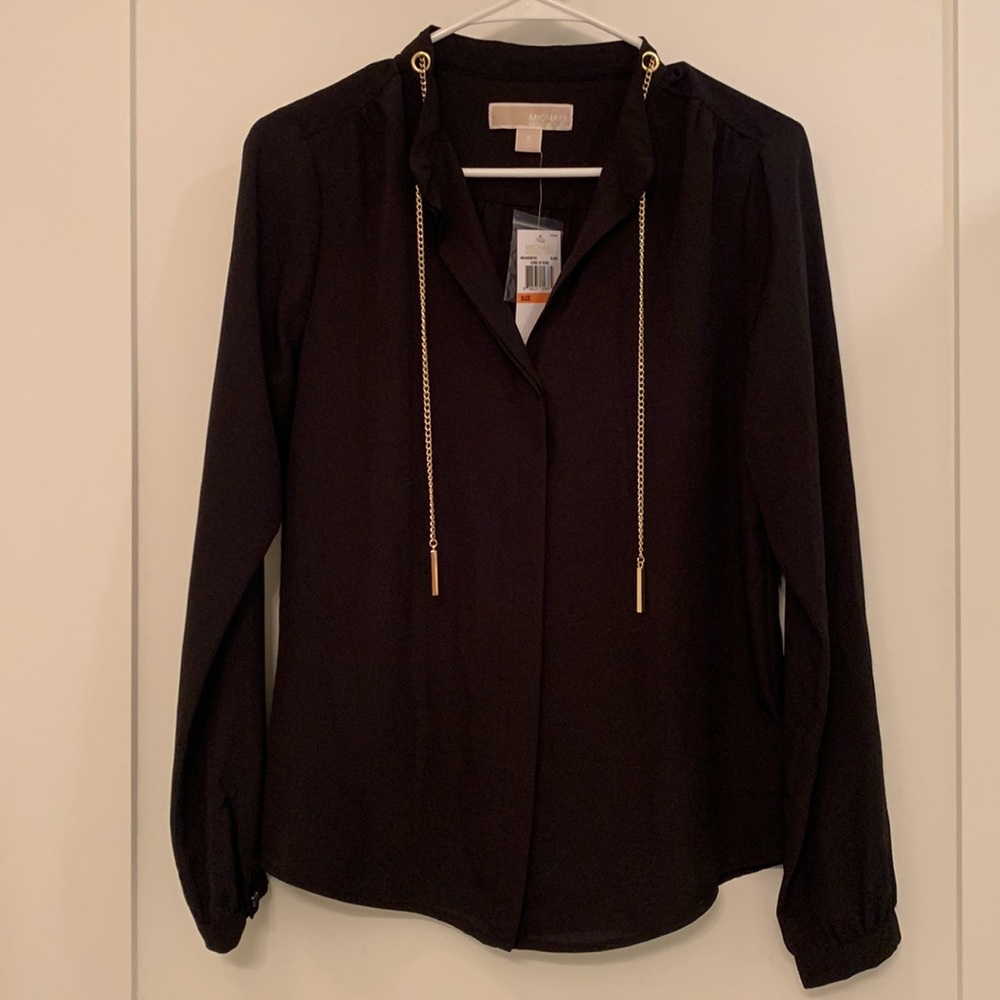 Black Michael Kors blouse